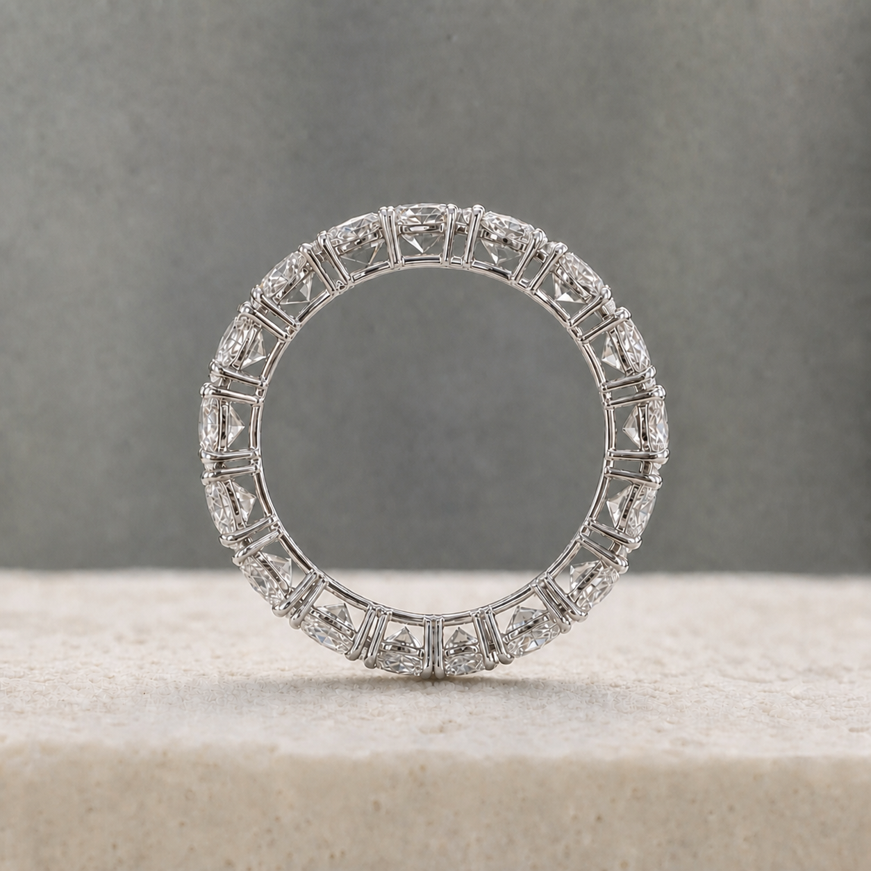 Heart Eternity Ring