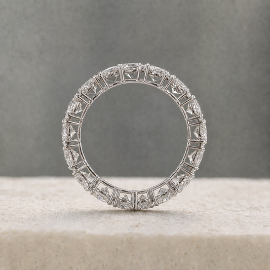 Heart Eternity Ring
